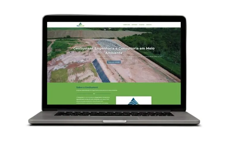 Projeto digital desenvolvido para GeoSustent Engenharia