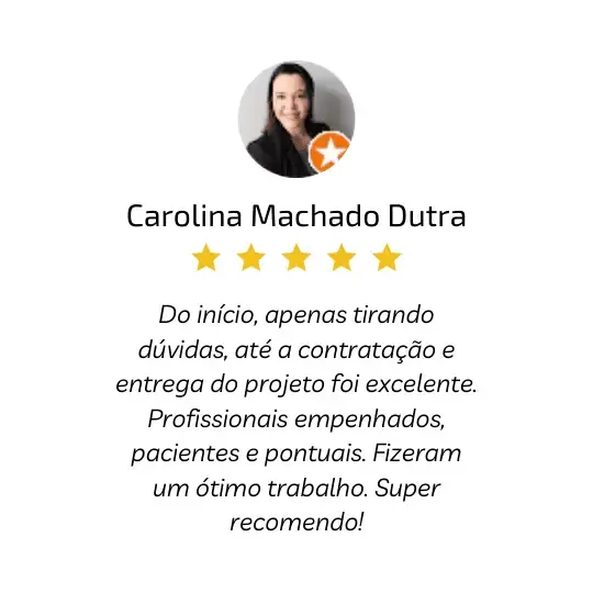 Depoimento de cliente da Aprimora Web