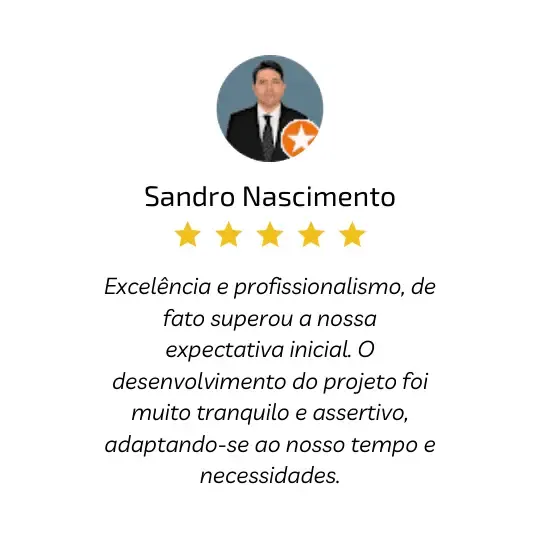 Depoimento de cliente da Aprimora Web